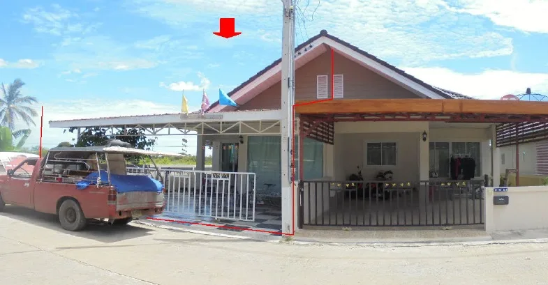 บ้านเดี่ยว บ้านแสนสบาย สัตหีบ-ชลบุรี