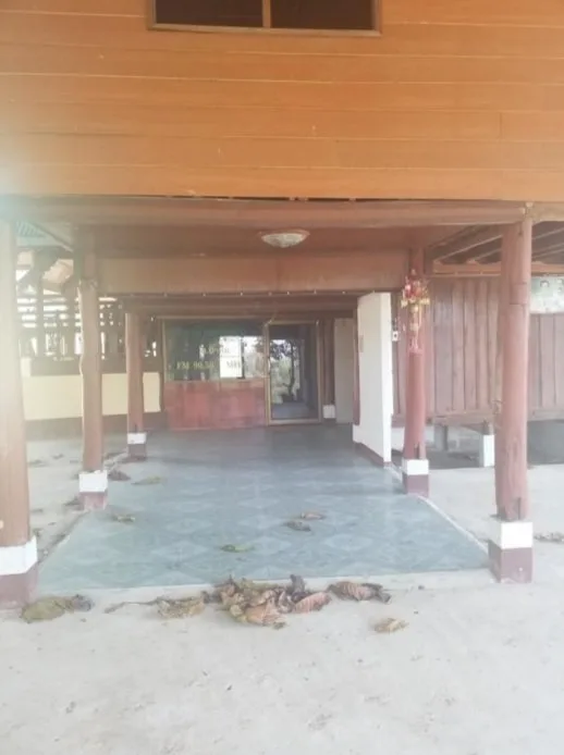 บ้านครึ่งตึกครึ่งไม้ บ้านห้วยกุ พร้าว-เชียงใหม่