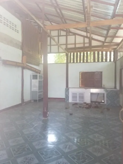 บ้านครึ่งตึกครึ่งไม้ บ้านห้วยกุ พร้าว-เชียงใหม่