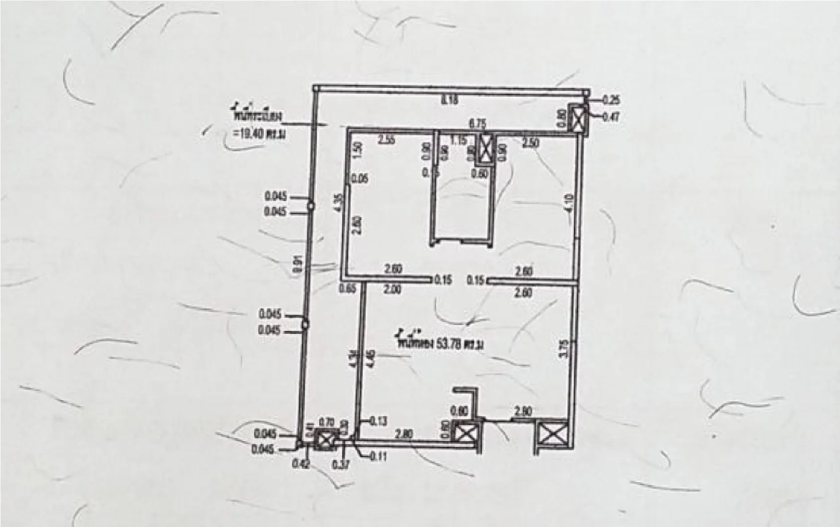 ห้องชุด เมโทร พาร์ค สาทร 2-4 [ชั้น 1 อาคาร K]