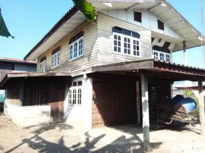 บ้านครึ่งตึกครึ่งไม้ ชุมชนบ้านเต่า บ้านแท่น-ชัยภูมิ รูปที่ 4