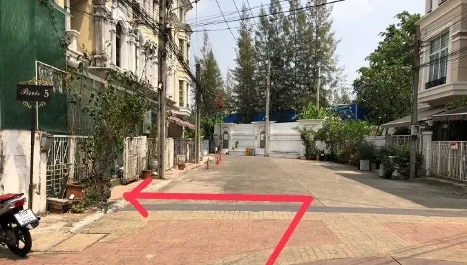 ทาวน์เฮ้าส์ บ้านกลางเมือง เดอะปารีส รัชวิภา จตุจักร