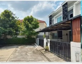 ทาวน์เฮ้าส์ บ้านพฤกษา 100 สถานีรถไฟฟ้าบางพลู-ราชพฤกษ์ บางบัวทอง-นนทบุรี