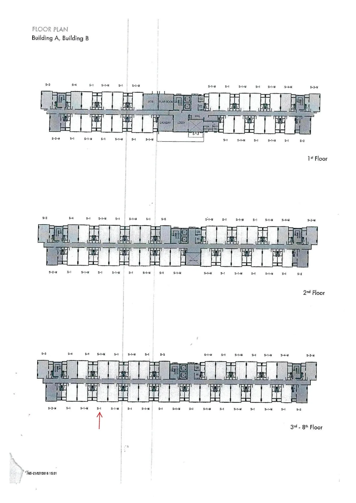 ห้องชุด ดี ดอนโด อ่อนนุช-พระรามเก้า 1 [ชั้น 6 อาคาร A]