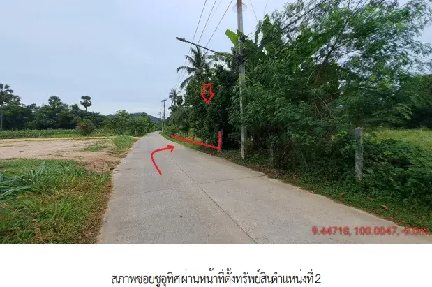 ที่ดินว่างเปล่า เกาะสมุย สุราษฎร์ธานี