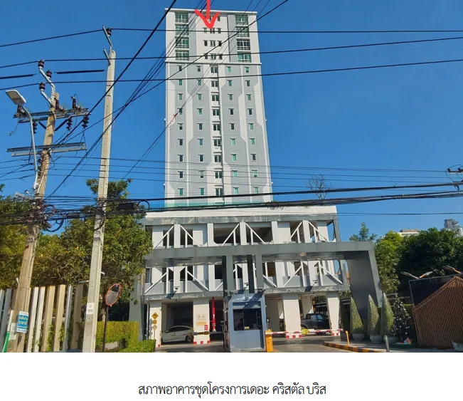 ห้องชุด โครงการ เดอะ คริสตัล บลิส นนทบุรี