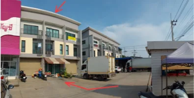 อาคารพาณิชย์ โครงการ วิไอพีพลัส ตลาดไท-นวนคร ปทุมธานี