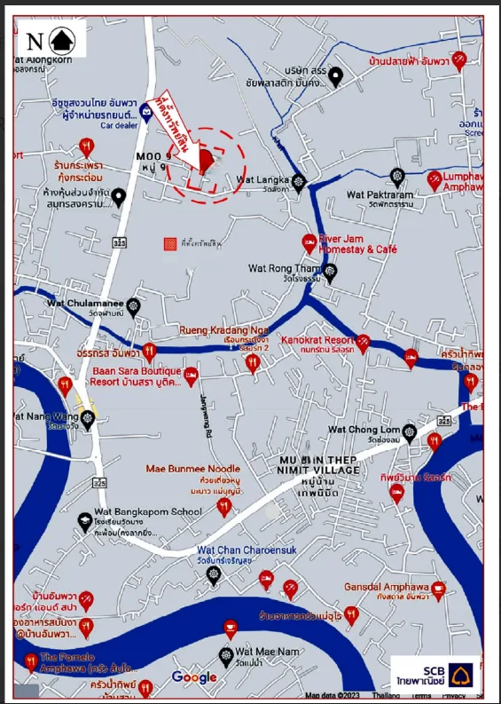 บ้านเดี่ยว โครงการ The Sense Amphawa สมุทรสงคราม
