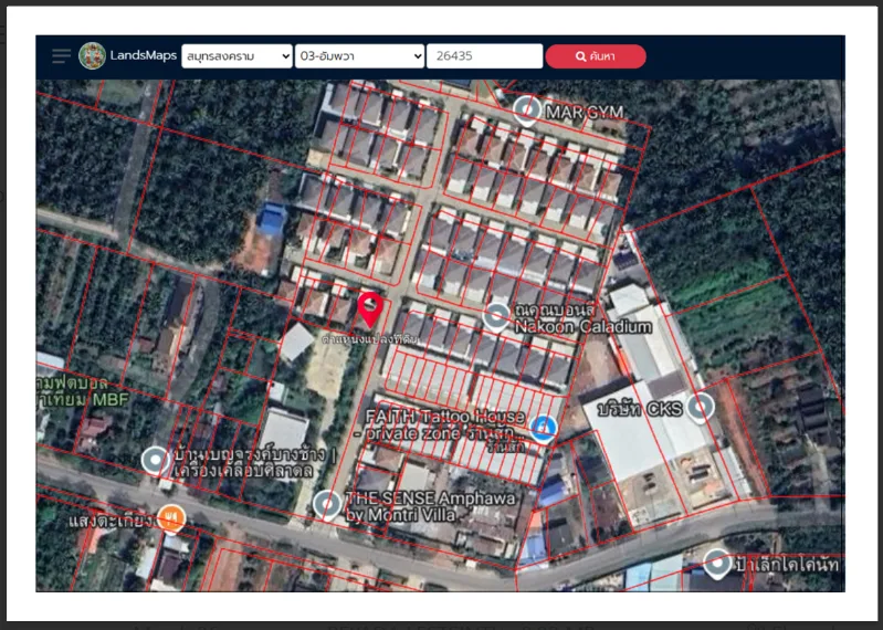 บ้านเดี่ยว โครงการ The Sense Amphawa สมุทรสงคราม