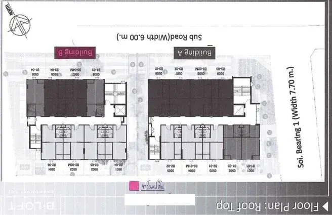 ห้องชุด บี ลอฟท์ สุขุมวิท 107 บี [ชั้น 3]
