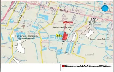 ทาวน์เฮ้าส์ บ้านพฤกษา 126 เทพารักษ์-กิ่งแก้ว รูปที่ 1