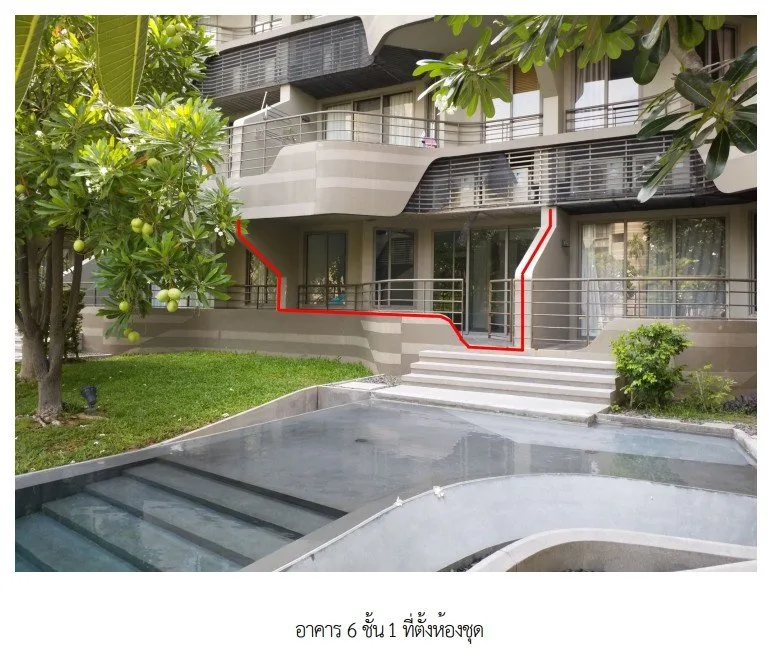 ห้องชุด โครงการ บ้านแสนงาม เพชรบุรี