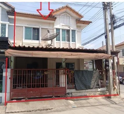 ทาวน์เฮ้าส์ โครงการ พฤกษาวิลล์ 16/1 ปทุมธานี