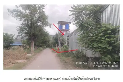 บ้านครึ่งตึกครึ่งไม้ โครงการ บ้านท่าหีบ นครราชสีมา รูปที่ 1