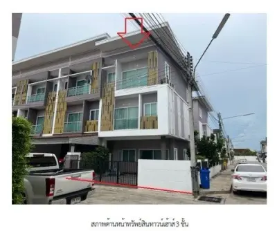 ทาวน์เฮ้าส์ โครงการ เดอะ เอส ไพร์ม แอทบูรพา ร้อยเอ็ด รูปที่ 1