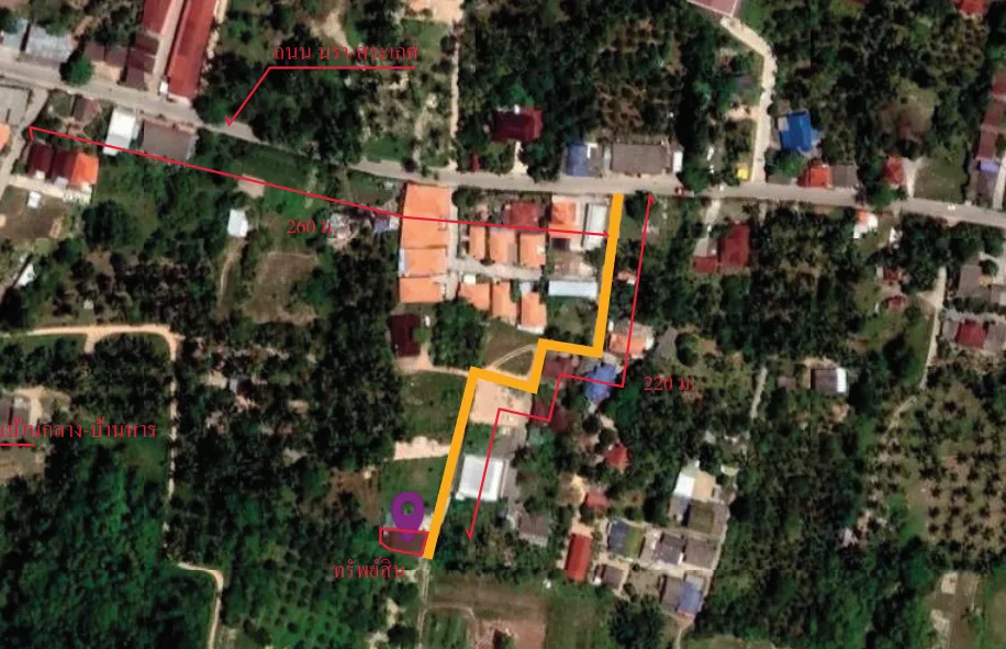 บ้านเดี่ยว โครงการ  สุราษฎร์ธานี