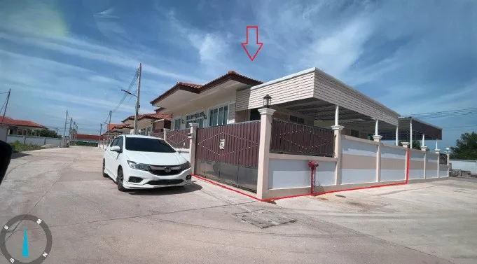 บ้านเดี่ยว โครงการ บ้านวาสนา สมุทรสงคราม