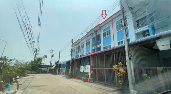 อาคารพาณิชย์ โครงการ บ้านแสนสุข สมุทรสงคราม