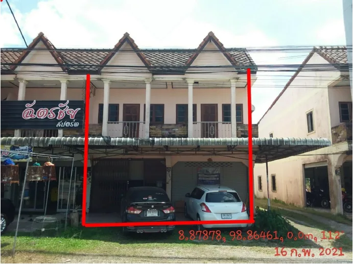 อาคารพาณิชย์ พนม-สุราษฎร์ธานี