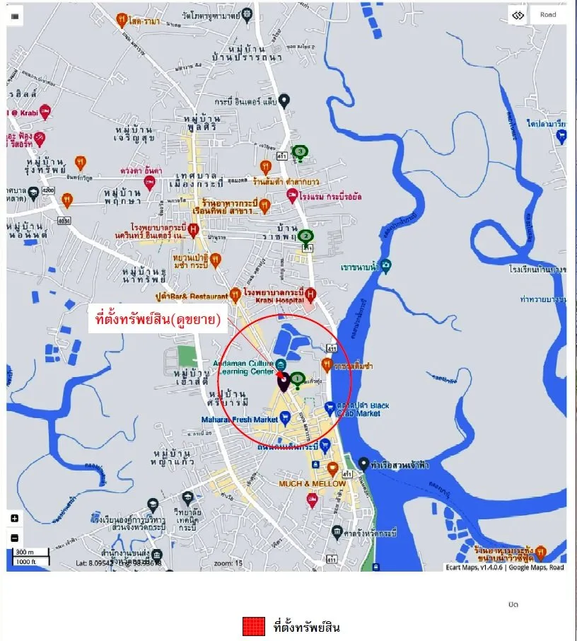 อาคารพาณิชย์ เมืองกระบี่