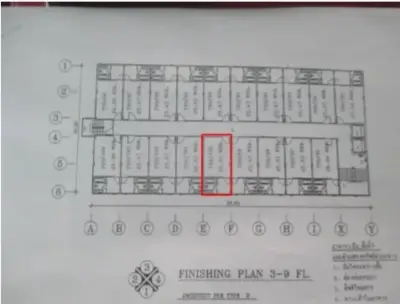 ห้องชุด แฮปปี้แลนด์ เรสซิเดนซ์ 4 [ชั้น 6 อาคาร M] รูปที่ 3