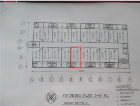 ห้องชุด แฮปปี้แลนด์ เรสซิเดนซ์ 4 [ชั้น 6 อาคาร M]