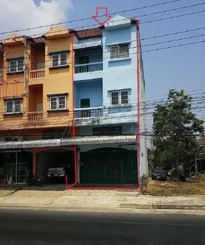 อาคารพาณิชย์ บ้านโป่ง-ราชบุรี รูปที่ 1
