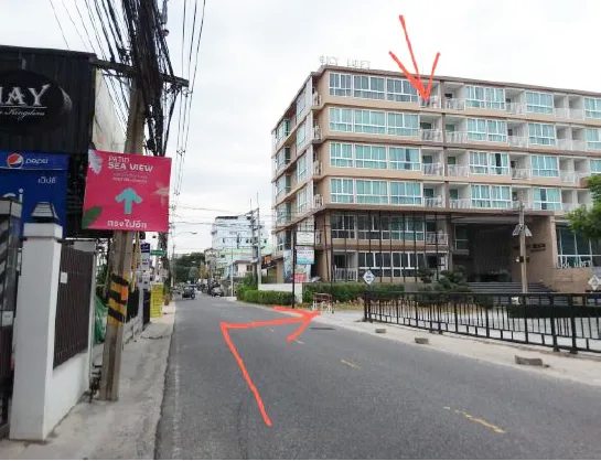 ห้องชุด ชาโตเดล คอนโด บางแสน [ชั้น 1]