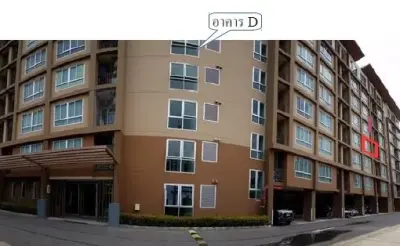 ห้องชุด บ้านทิวลม ชะอำ [ชั้น 4 อาคาร D] รูปที่ 1