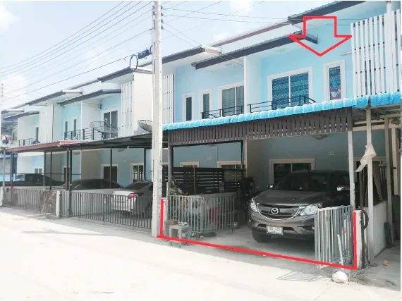 ทาวน์เฮ้าส์ บ้านฟ้าใส ปลวกแดง-ระยอง