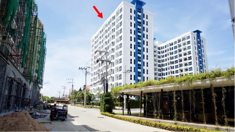 ห้องชุด น้ำทะเล คอนโดมิเนียม [ชั้น 13]