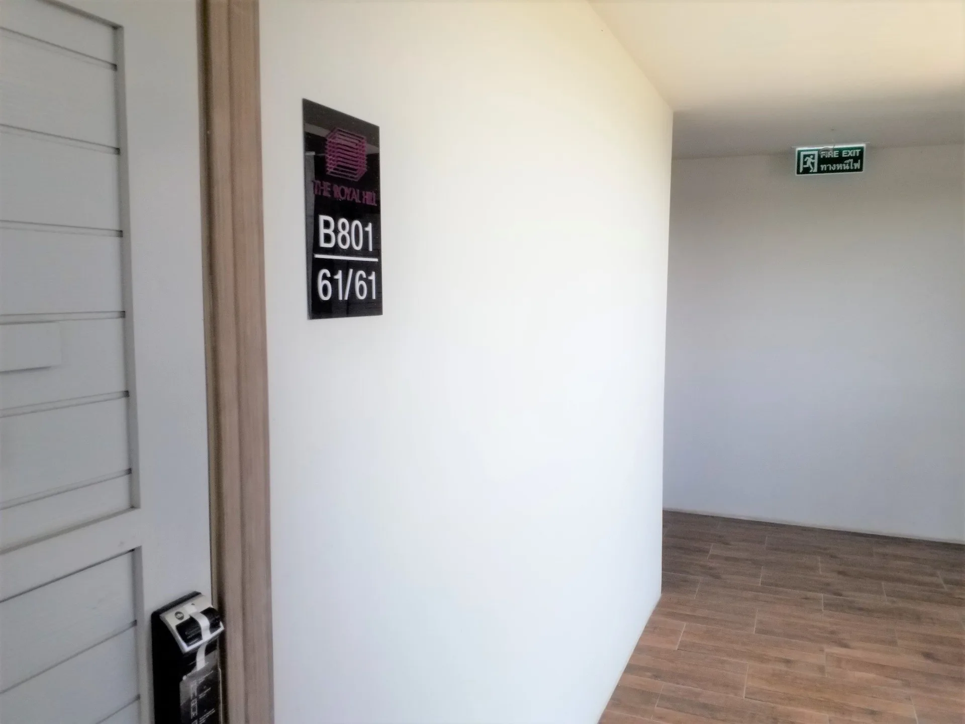 ห้องชุด เดอะรอยัลฮิลล์ สามมุข [ชั้น 8]