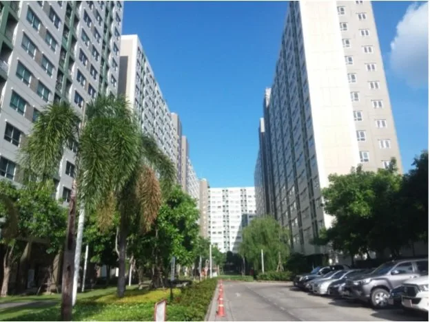 ห้องชุด ลุมพินีพาร์ค นวมินทร์-ศรีบูรพา [ชั้น 4 อาคาร B2]