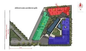 ห้องชุด เดอะเบส อัพทาวน์ ภูเก็ต [ชั้น 5 อาคาร C] - วิวเมือง-วิวภูเขา