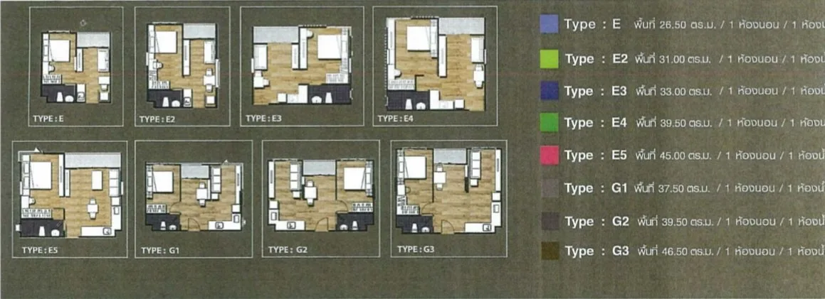 ห้องชุด อินซิโอ้ เสรีไทย [ชั้น 6 อาคาร E]