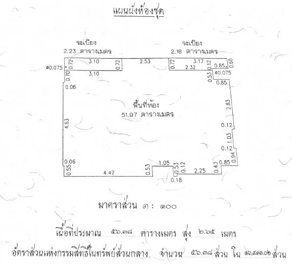 ห้องชุด เดอะคีย์ วุฒากาศ [ชั้น 20]