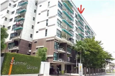 ห้องชุด ซัมเมอร์การ์เด้นท์ [ชั้น 7 อาคาร B] รูปที่ 2
