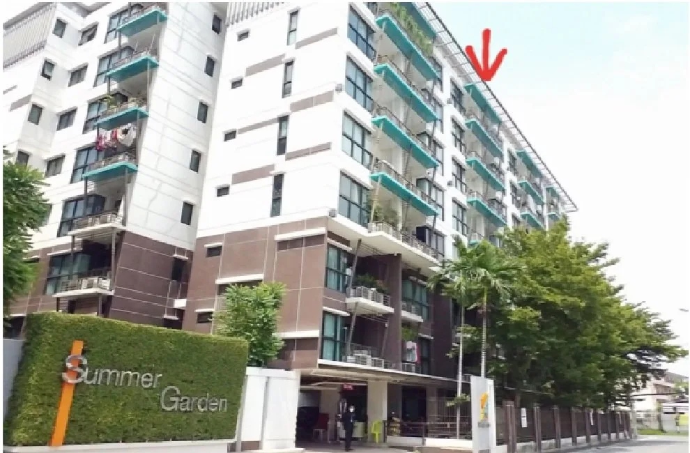 ห้องชุด ซัมเมอร์การ์เด้นท์ [ชั้น 7 อาคาร B]