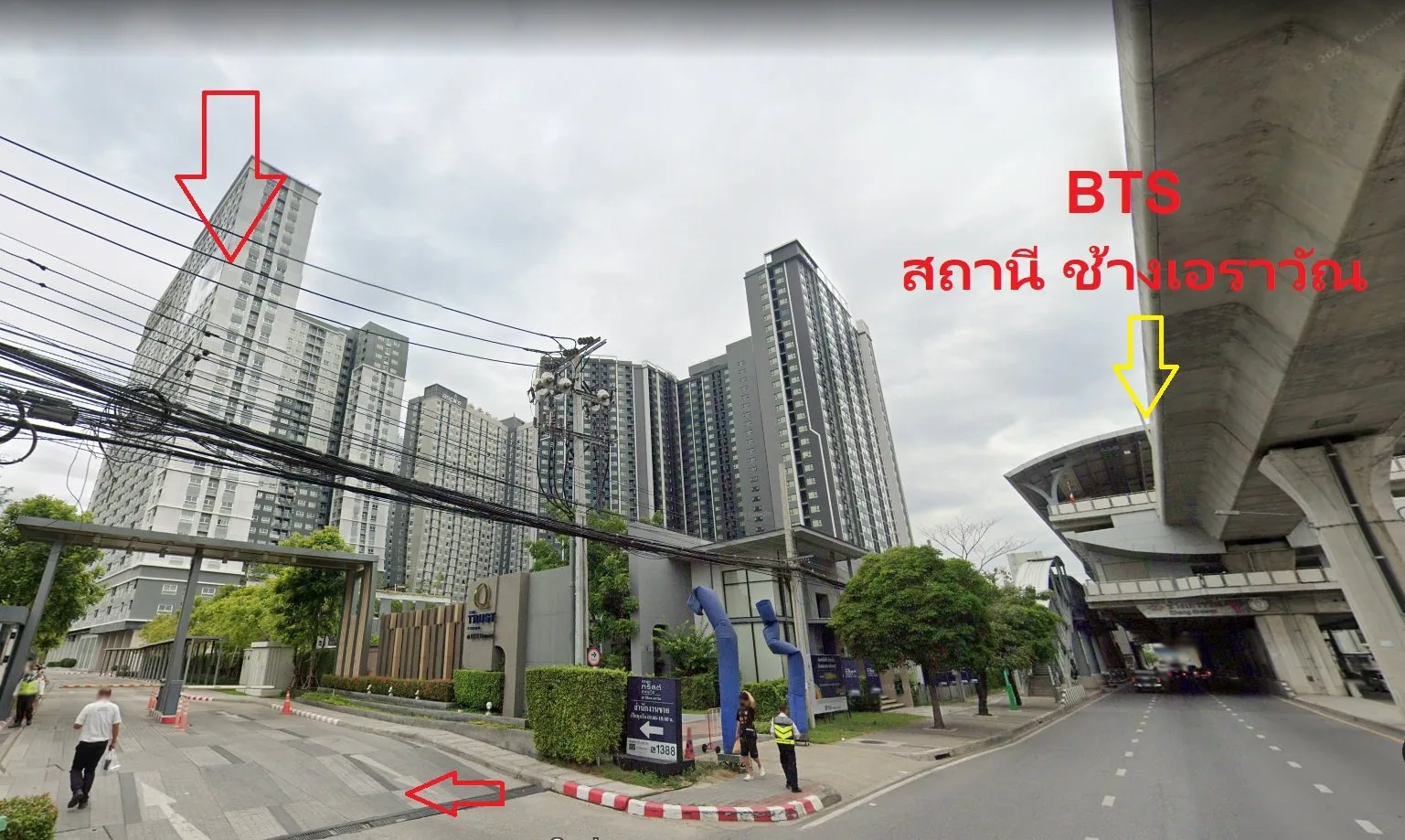 ห้องชุด เดอะทรัสต์ คอนโด แอท บีทีเอส [ชั้น 20]