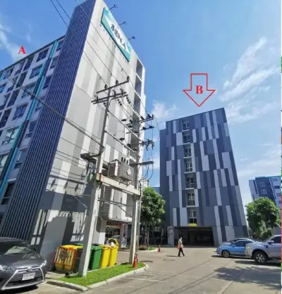 ห้องชุด เดอะนิช ไอดี เสรีไทย [เฟส 1 ชั้น 2 อาคาร B] รูปที่ 1