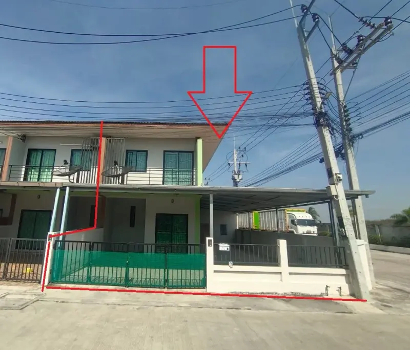 ทาวน์เฮ้าส์ บ้านจักรวาล แลนด์แอนด์เฮ้าส์ (มาบยางพร-ปลวกแดง) ปลวกแดง-ระยอง