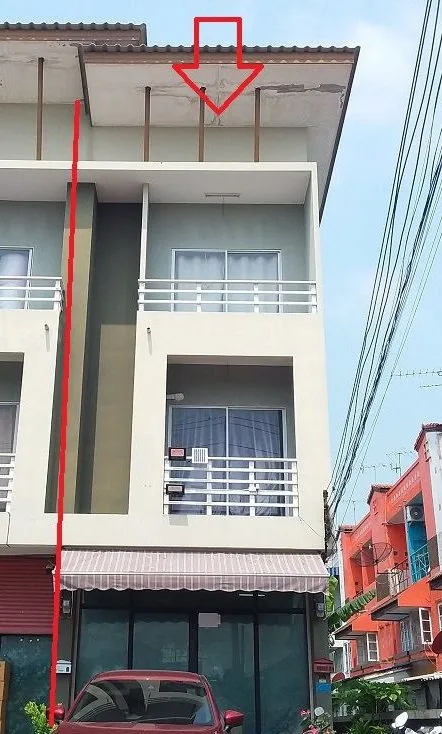 อาคารพาณิชย์ โฮมอินทาวน์ ลำลูกกา-ปทุมธานี
