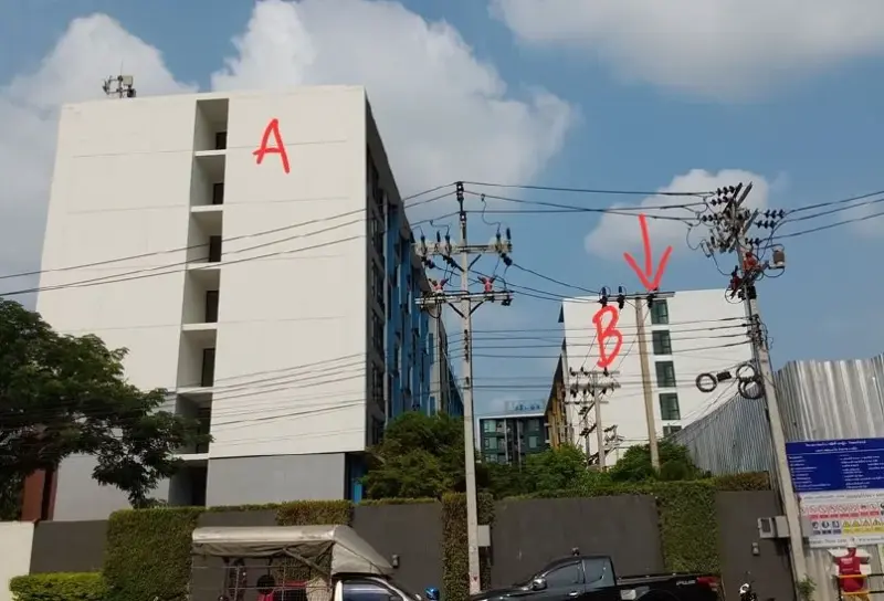 ห้องชุด เฟรช คอนโดมิเนียม [ชั้น 8 อาคาร B]