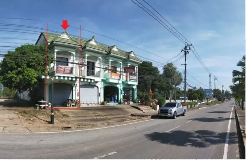 อาคารพาณิชย์ บ้านตาขุน-สุราษฎร์ธานี