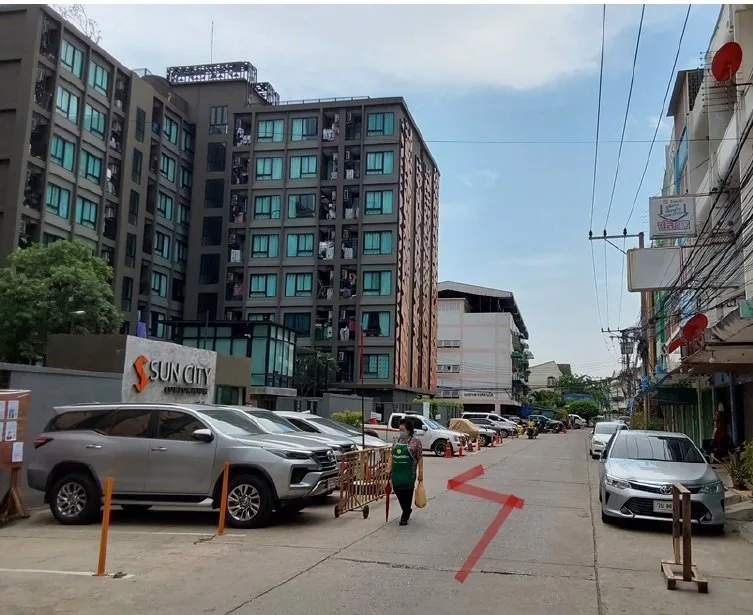 ห้องชุด ซันซิตี้ คอนโดมิเนียม [ชั้น 8 อาคาร A]