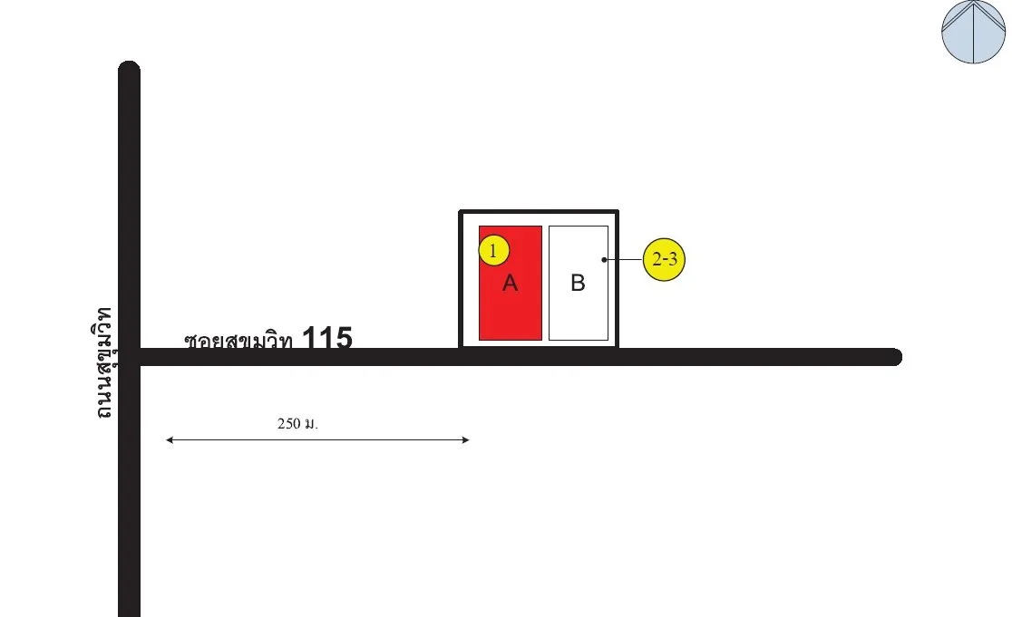 ห้องชุด พอส สุขุมวิท 115 [ชั้น 6 อาคาร A]