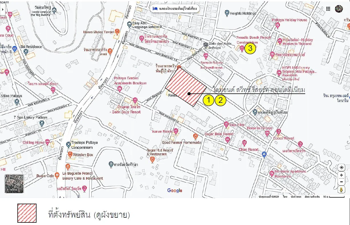 ห้องชุด ไดมอนด์ สวีทซ์ รีสอร์ท [ชั้น 5 อาคาร F]