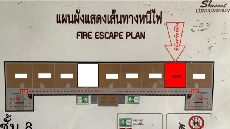 ห้องชุด เอสวัน เอสเซ็ท [ชั้น 8]
