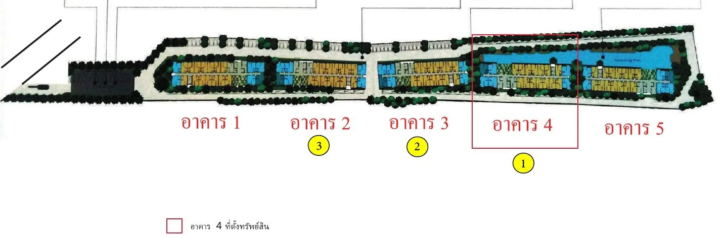ห้องชุด ดิ ไอริส บางใหญ่ [ชั้น 5 อาคาร 4]