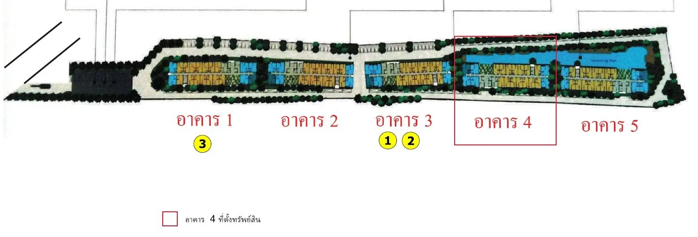 ห้องชุด ดิ ไอริส บางใหญ่ [ชั้น 5 อาคาร 4]